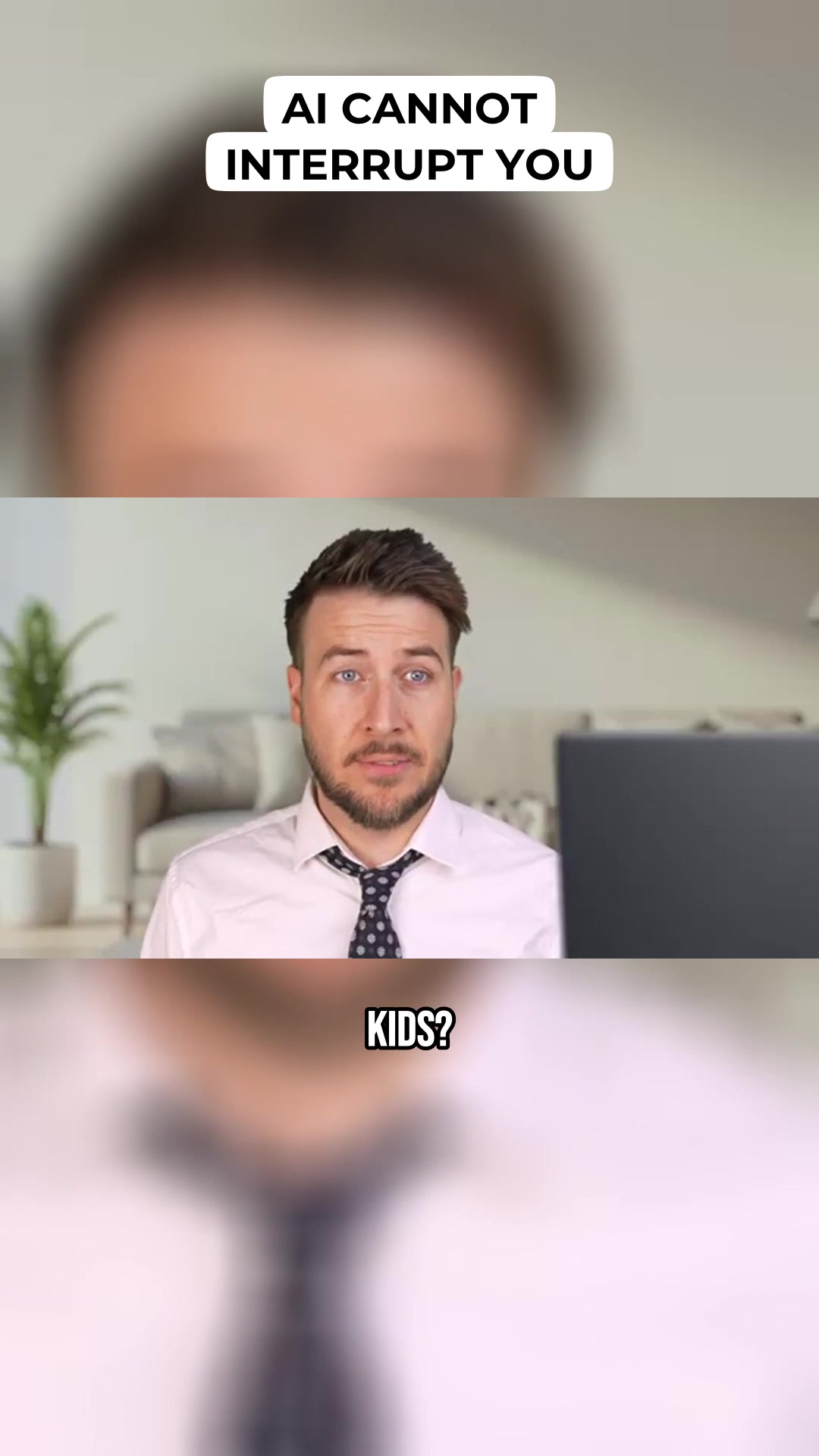 Asking an AI if it has kids, then challenging it to interrupt you mid-sentence.