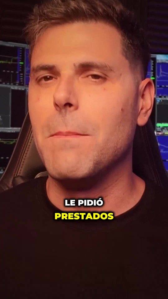 TikTok clip from the Streamingtrading campaign, 58,500 views