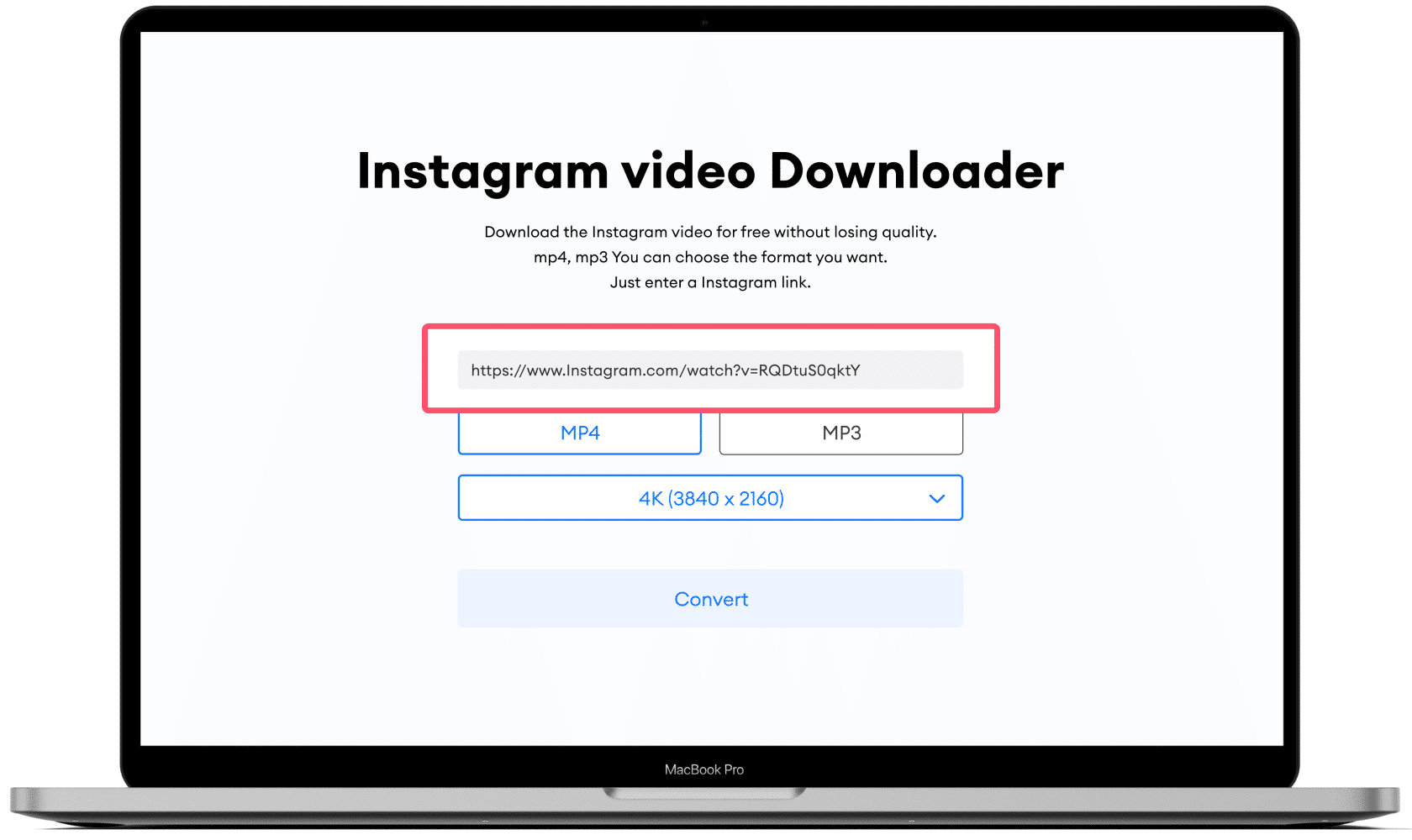 Instagram Video Downloader App