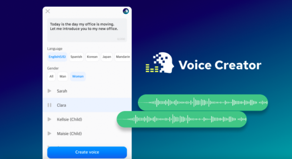 Voice Creator Plugin for Ssemble - Add Custom Voiceovers to Your Projects